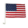 11" x 18" Economy US Car Flag - Imported